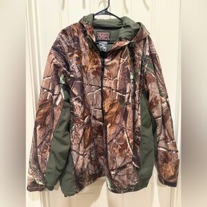 Sports Afield Camo hunting coat, size 2XL